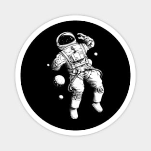 Floating Astronaut Magnet